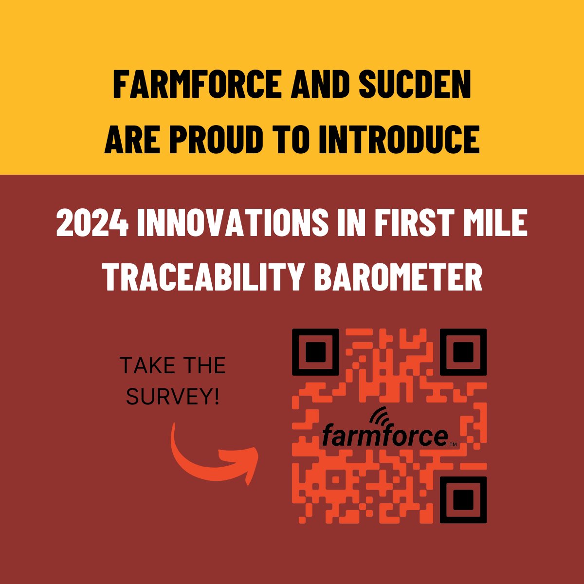 Calling all Sustainability Managers!  The Innovations Barometer survey (link) explores sustainable practices in traceability. Join the conversation! 

form.typeform.com/to/IhEzvRrK?ty…

#SustainabilityLeaders  #TraceabilitySolutions