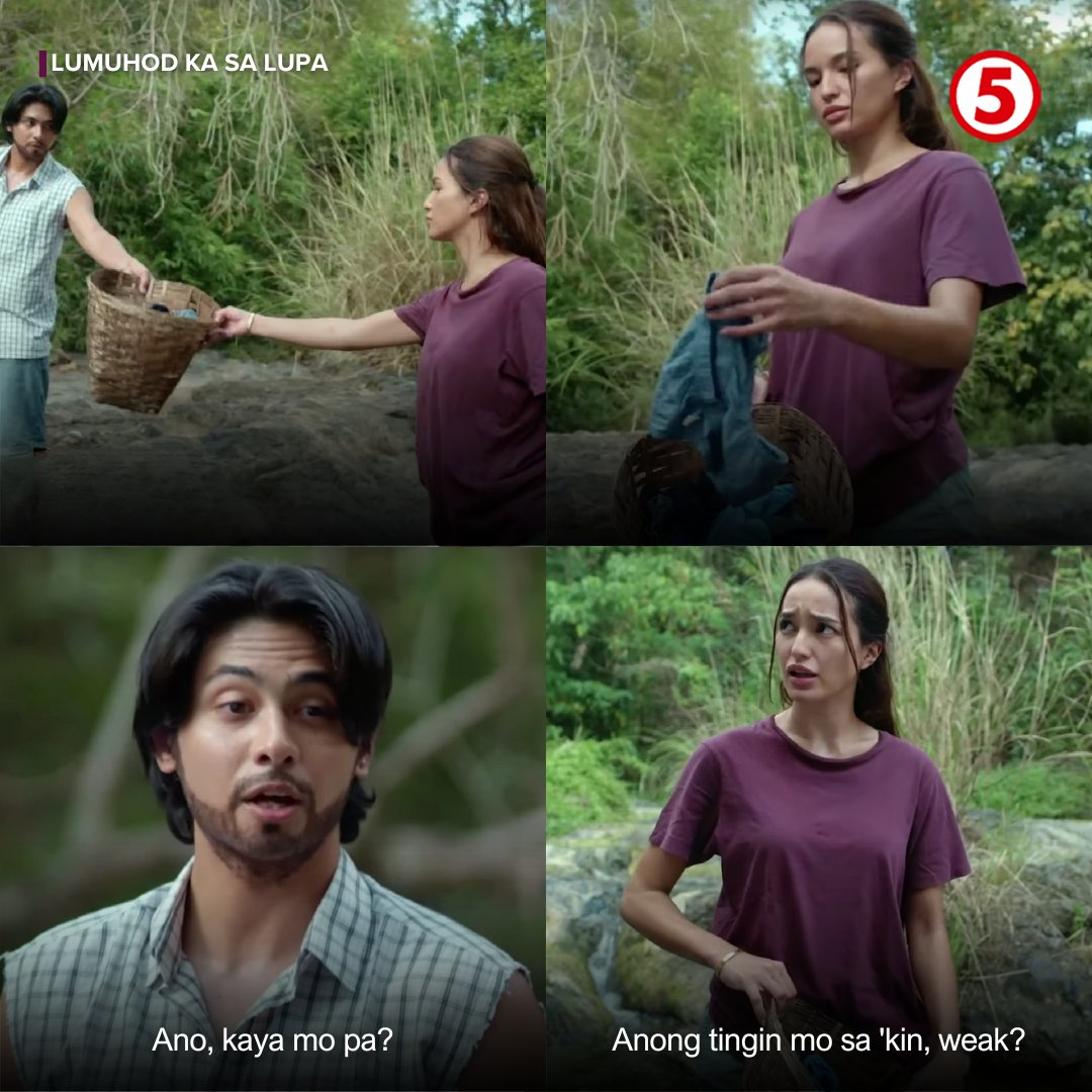 TV5manila's tweet photo. Eksena ng mga newlywed! 🤪

Tutok na sa #LumuhodKaSaLupaTV5 ni Carlo J. Caparas, LUNES hanggang BIYERNES, 2:30PM sa #HaponChampionTV5! https://t.co/EmmXxRP0Bv