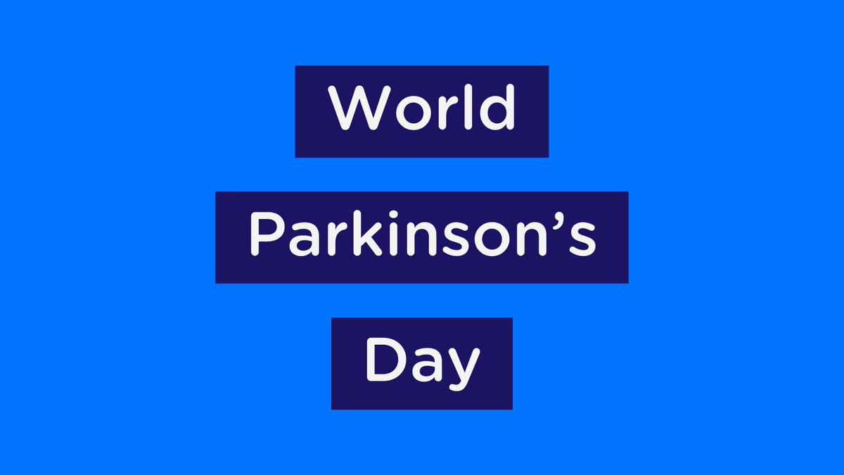 Today is World Parkinson’s Day.

Parkinson’s disease is a brain disease affecting around 145,000 people in the UK and at first, it mainly causes problems with movement. 

 Around a third of people with Parkinson’s eventually develop dementia.

Read here: spkl.io/60104Fuzo