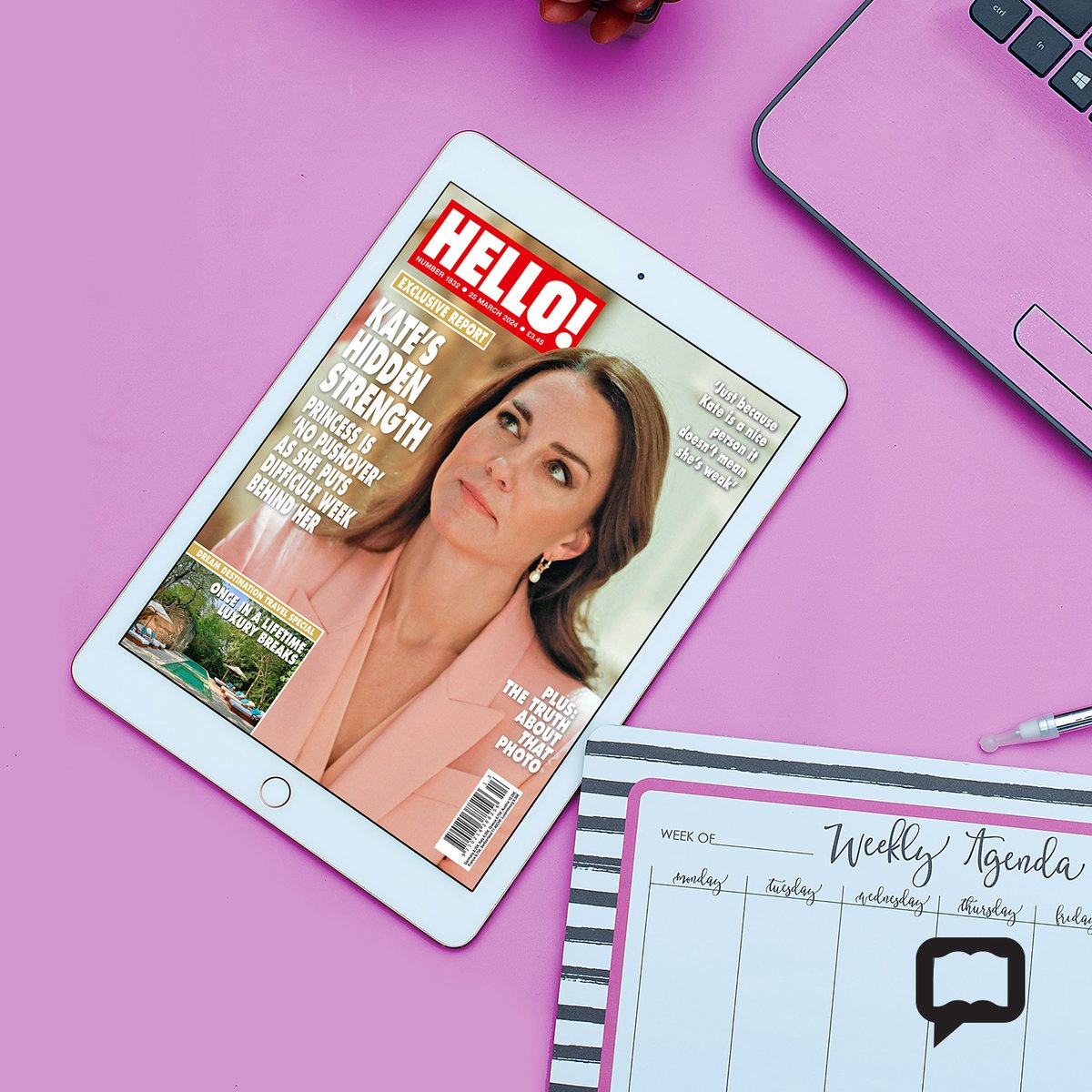 Discover the latest issue of @hellomag and more eMagazines - available on #BorrowBox now!