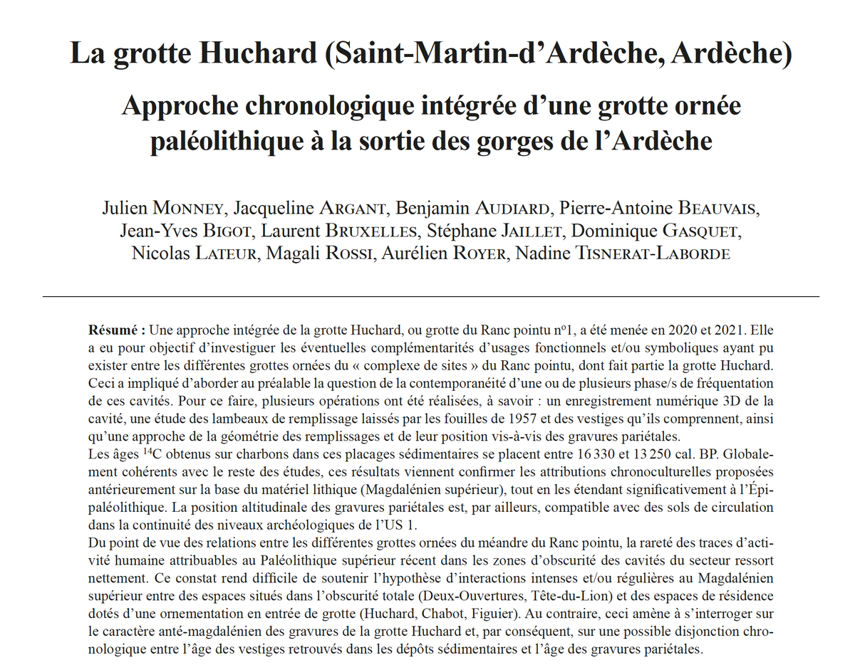 Société préhistorique française tweet media