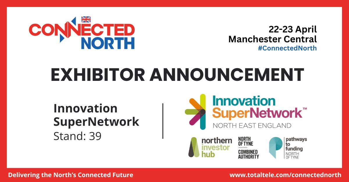 We are excited to announced that we are exhibiting at Connected North 2024! 🙌 Find out more 👉 terrapinn.com/conference/con…..