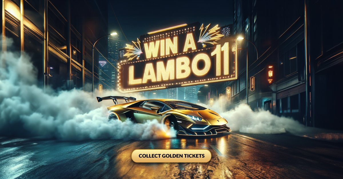 [Win a Lambo Round 11] Your Ticket to a #Lambo or $200,000 in #Bitcoin Awaits! Get ready to rev up your excitement because Round 11 of our #LamboGiveaway is here. Are you ready to win a Lambo in Round 11? Participate now for the chance to Win A Lambo or $200,000 in #BTC. Don't