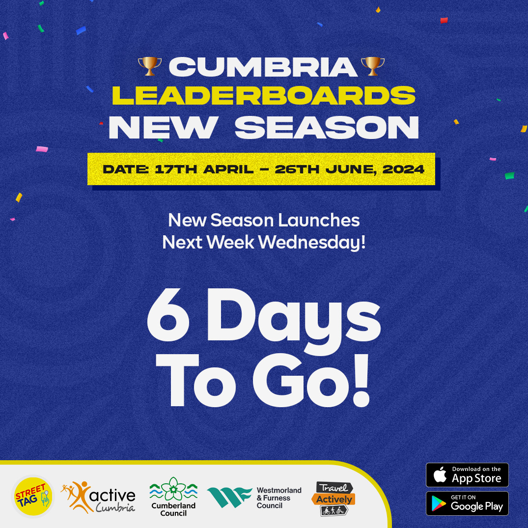 Cumberland and Westmorland & Furness Leaderboards in Cumbria Launches for the New Season Next Week Wednesday, 17th April! 🎉 To find out more: activecumbria.org/behealthybeact… @activecumbria @wandfcouncil @CumberlandCoun @CrosthwaiteSch @southwalneyinf @StaveleySchool @holyfamteaching