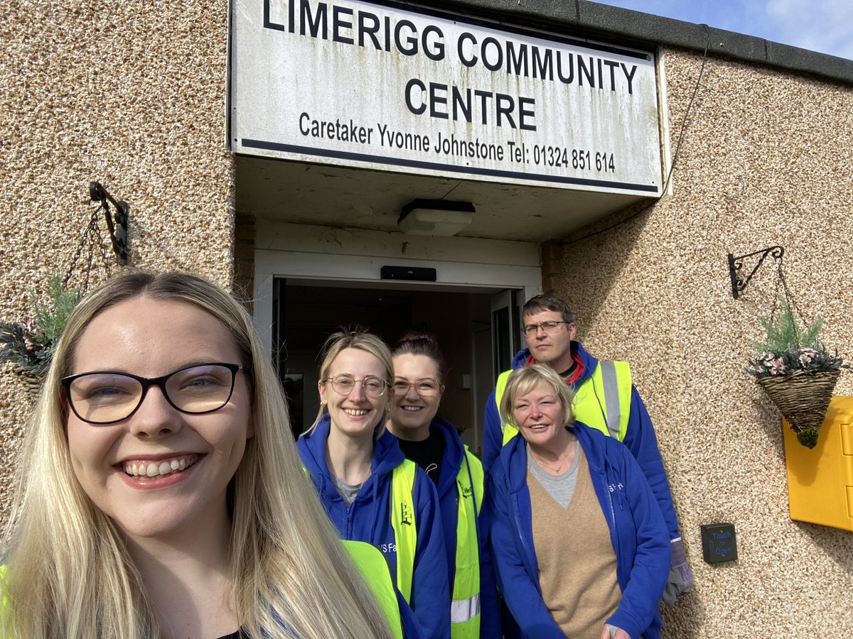 CVS team joining Paths For All and Limerigg Action Group for the Limerigg Path Clearance #volunteering #pathsforall #limerigg #cvsfalkirkdistrict #pathclearance