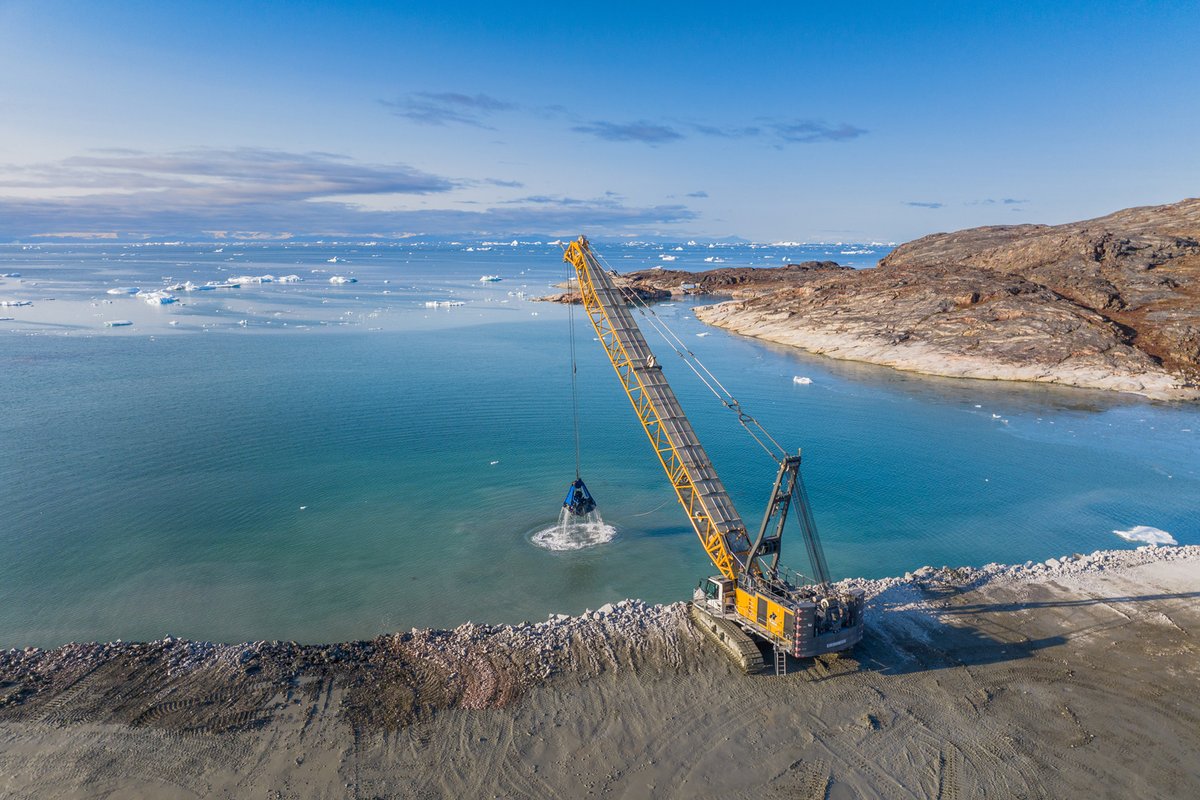 TheDiggerBlog's tweet image. From the Blog: Chilly work for duty cycle dredger dlvr.it/T5MJMY #blog #construction #equipment