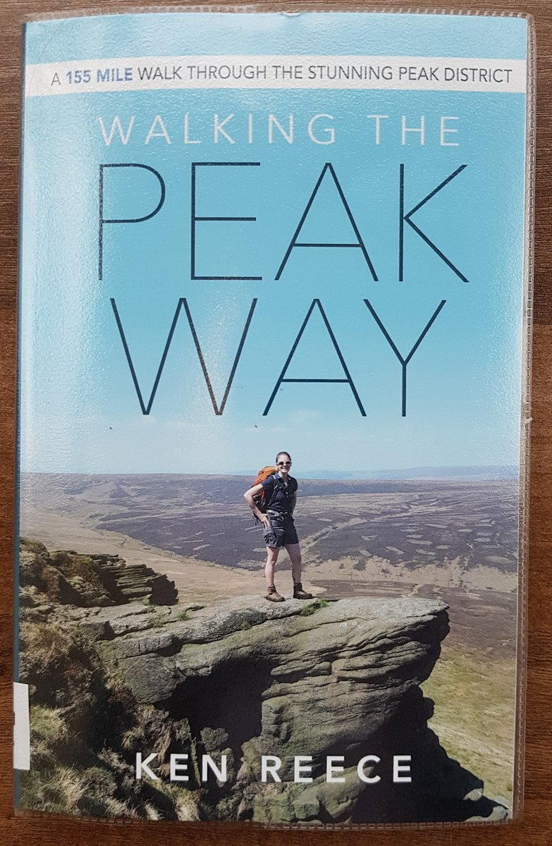 New in #LocalStudies, Walking the Peak Way by Ken Reece. A guide to exploring 155 miles of stunning Peak District landscape on this new long distance walking trail through the Dark Peak & White Peak. Experience the views, historical features & picturesque villages on the route.