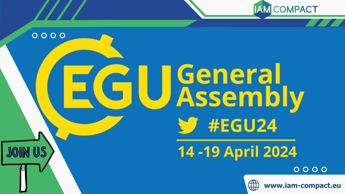 📢It's only 5 days away from #EGU24!Don't miss out on the #iamcompact session “ITS3.27/ERE6.6: Incorporating equity, gender, health and other co-benefits into NEXUS and IAM research”!
🔎Find out more about our presentations here: iam-compact.eu/news-events/ia…