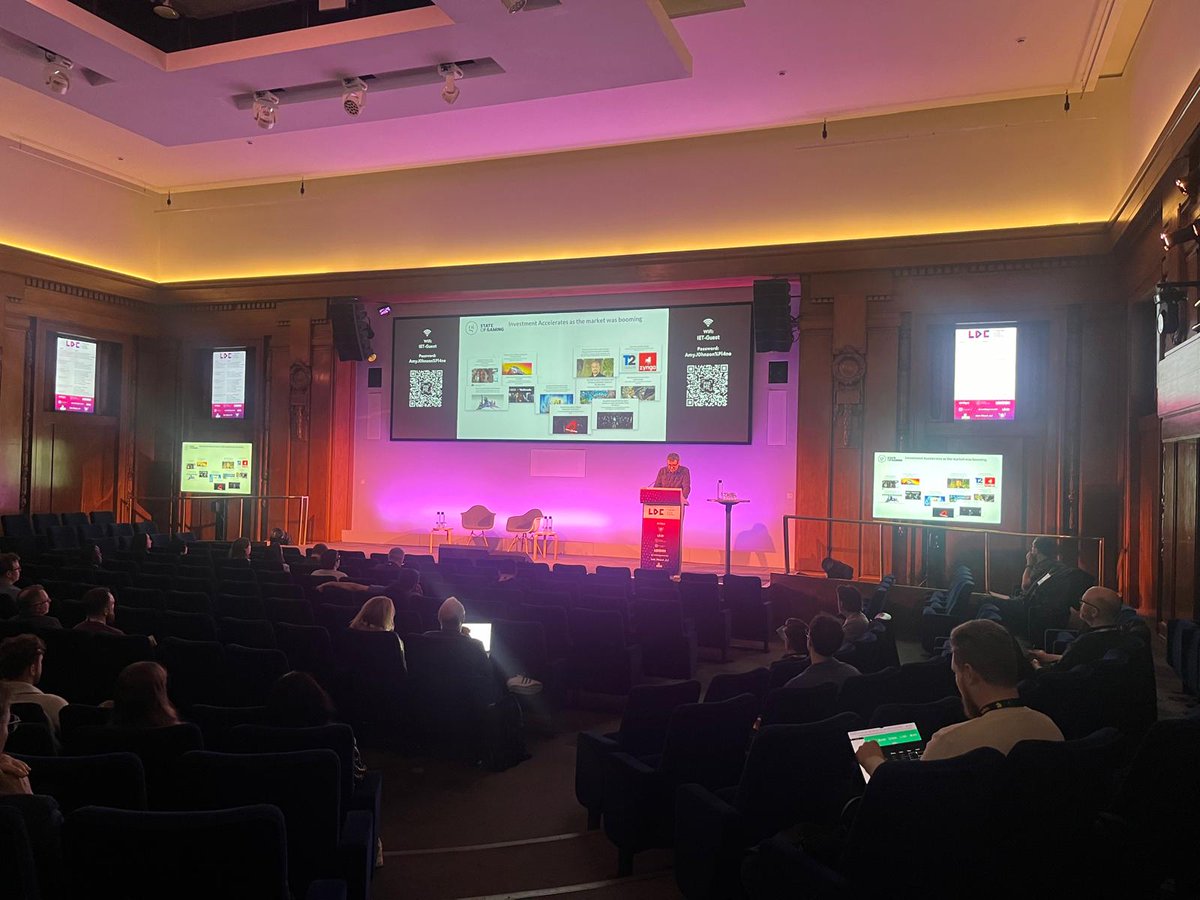 And we're off! LDC has started here at Savoy Place. 
We're looking forward to a packed day of sessions and networking.