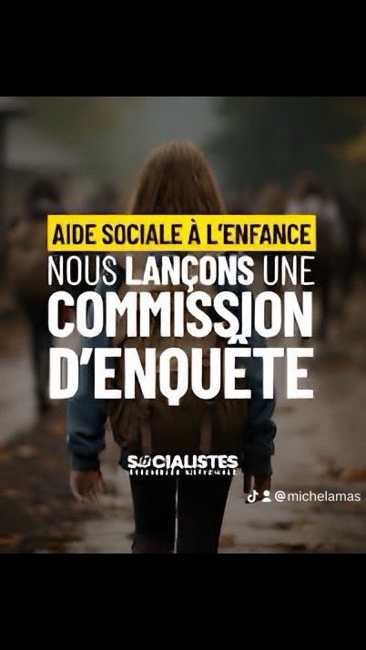 COMMISSION D’ENQUÊTE DE L’ASSEMBLÉE NATIONALE SUR LES DYSFONCTIONNEMENT DE L’ASE

Le but de cette commission d'enquête est de 'faire la lumière sur les dysfonctionnements de l'aide sociale à l'enfance', expliquent les députés
. 'Tous les clignotants sont aux rouges'.