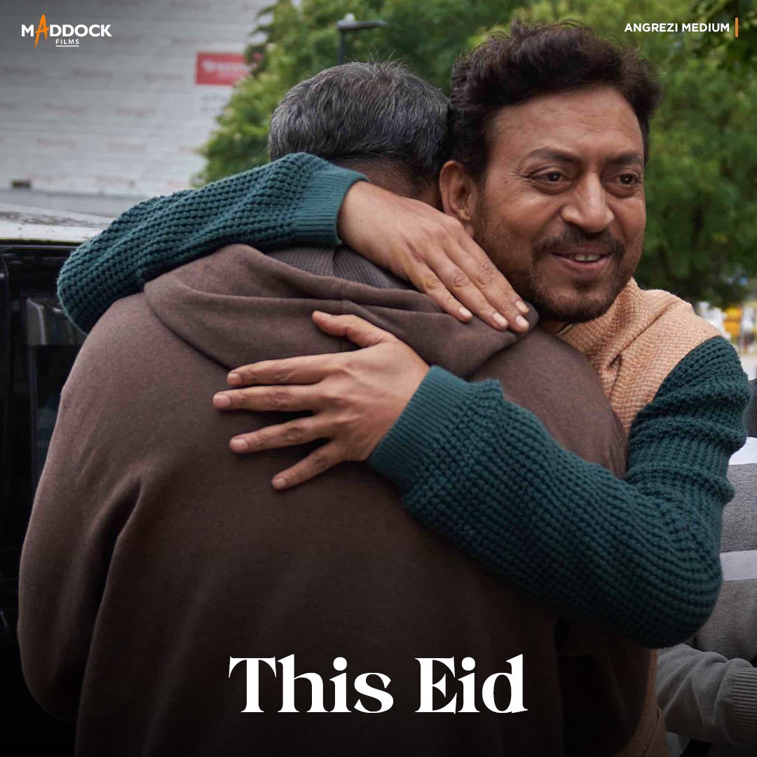 Our plans for today: Eating biryani & sending hugs your way 🤭🫂 #EidMubarak 🌙❤️ #DineshVijan #MaddockFilms