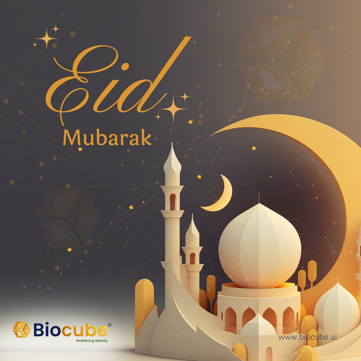 May this #Eid bring joy, prosperity & countless blessings to you and your family! As we safeguard #digitalidentities & #livedataanalytics to empower #businesses, may this #festiveseason bring clarity & insight into your #lives. #EidMubarak from all of us at @Biocube_AI

#Eid2024