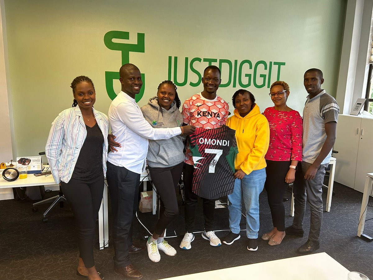 Paid a courtesy call to @justdiggit 🌱 earlier this week. I am thrilled be appointed as their brand ambassador and happy to champion the battle against climate change by regreening Africa! 🌍