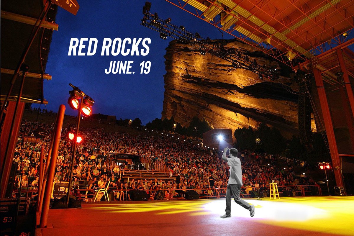 mattrife's tweet photo. COLORADO!!!! I can’t believe i get to play one of the most beautiful venues on the planet - RED ROCKS - June 19th! 
Go get your tickets fast! :) https://t.co/NraEd66XL5