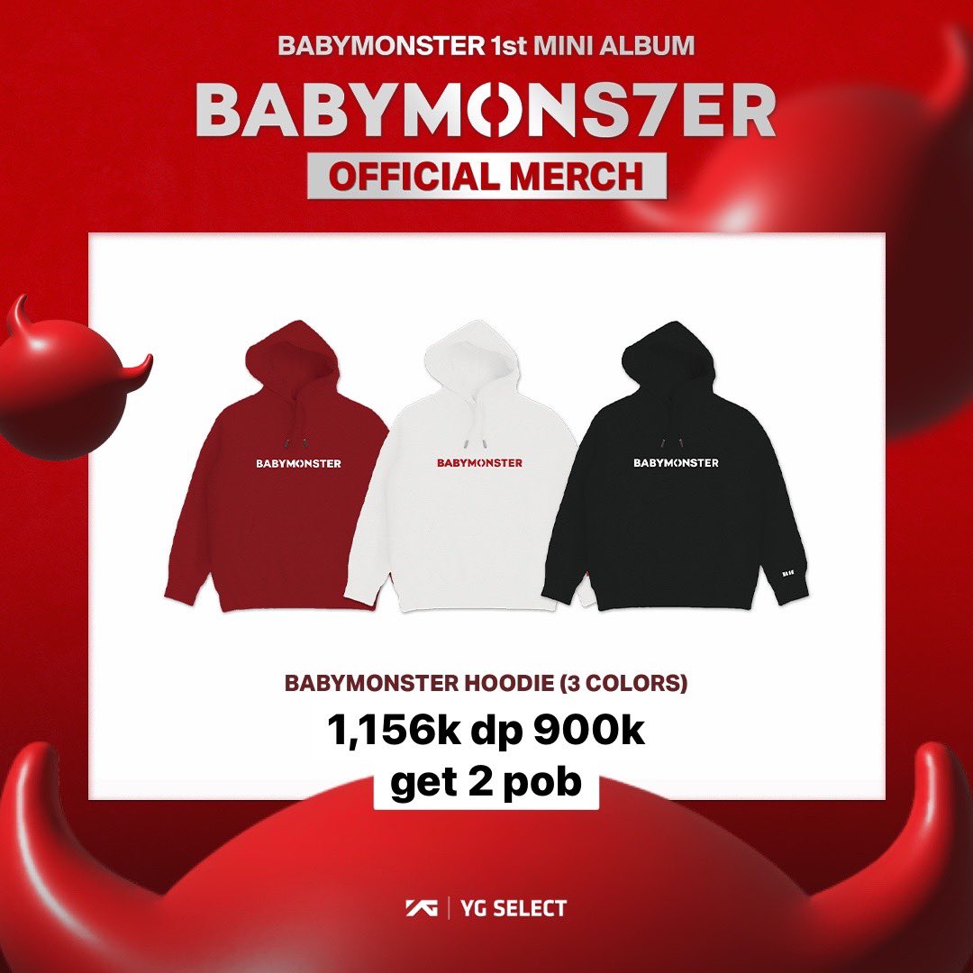 migguhaeshop's tweet photo. OPEN PO BABY MONSTER OFFICIAL MERCH

‼️ price on pic ‼️

✅ belanja 30,000 krw atau lebih dapet 1 pob, berlaku kelipatan
✅ incl est shipping + tax
❌ packing
✅ pelunasan saat di ina
✅ dp co shopee

📍 Tangsel, INA https://t.co/CP7di3JJat