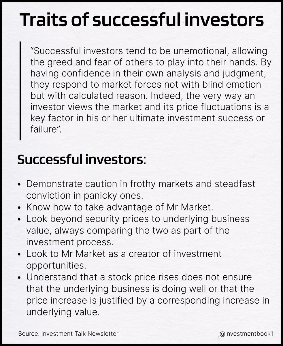 Traits of Successful Investors by Seth Klarman
