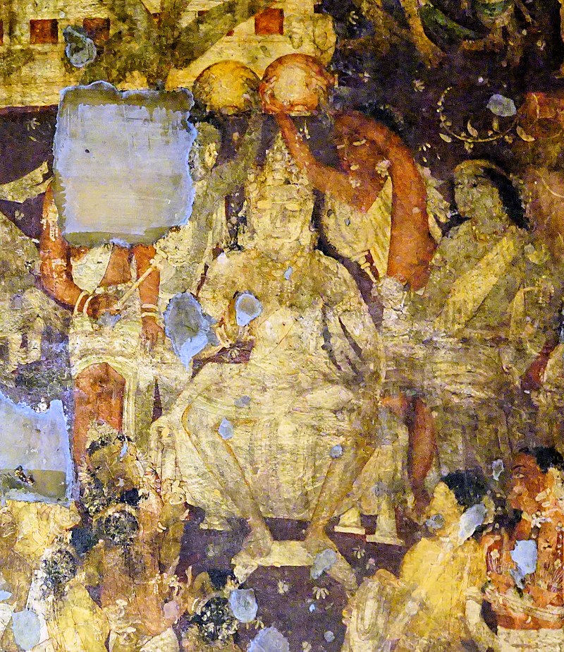 PrasunNagar's tweet photo. #IndianTravelers

Vijaya of Bengal (c.500 BCE?) was a prince, who colonized Sri Lanka &amp; gave to the island the name of 'Sinhala' after that of his dynasty.

This event is considered to be the starting point of Sinhalese history.

Vijaya's adventures have been portrayed at Ajanta. https://t.co/8OzS94K3cJ