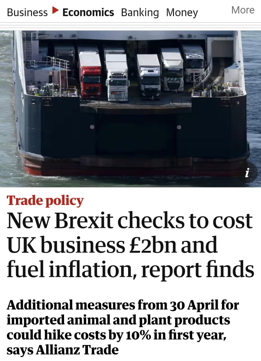 At last! A Brexit benefit. Oh no, sorry - it's still shite and it's the fault of shysters.