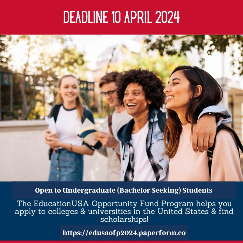 📌OFP Application Deadline Is Tonight!

The U.S. Mission to South Africa is excited to announce this scholarship opportunity through the #EducationUSA Opportunity Funds Program (OFP) for high performing, low-income SA students!

#StudyintheUS #USwithSA #OFP