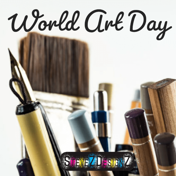 StevezDesignz's tweet photo. World Art Day — On April 15, art enthusiasts around the world come together to celebrate World Art Day. This international occasion, established by 
 https://t.co/zDDj3Q36b5 https://t.co/wN0VHCG6kO