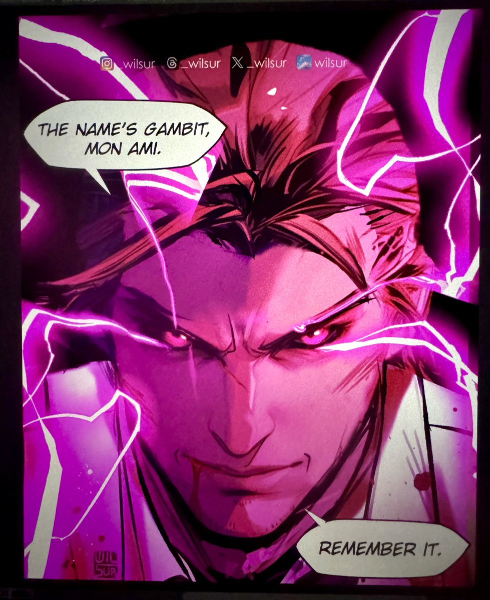_wilsur's tweet image. Remember it✨♠️♥️♣️♦️
#XMen97 #Gambit