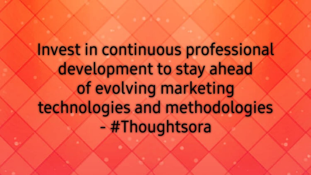 #Thoughtsora #marketingadvice #marketingconsultant #marketingcoach #marketing