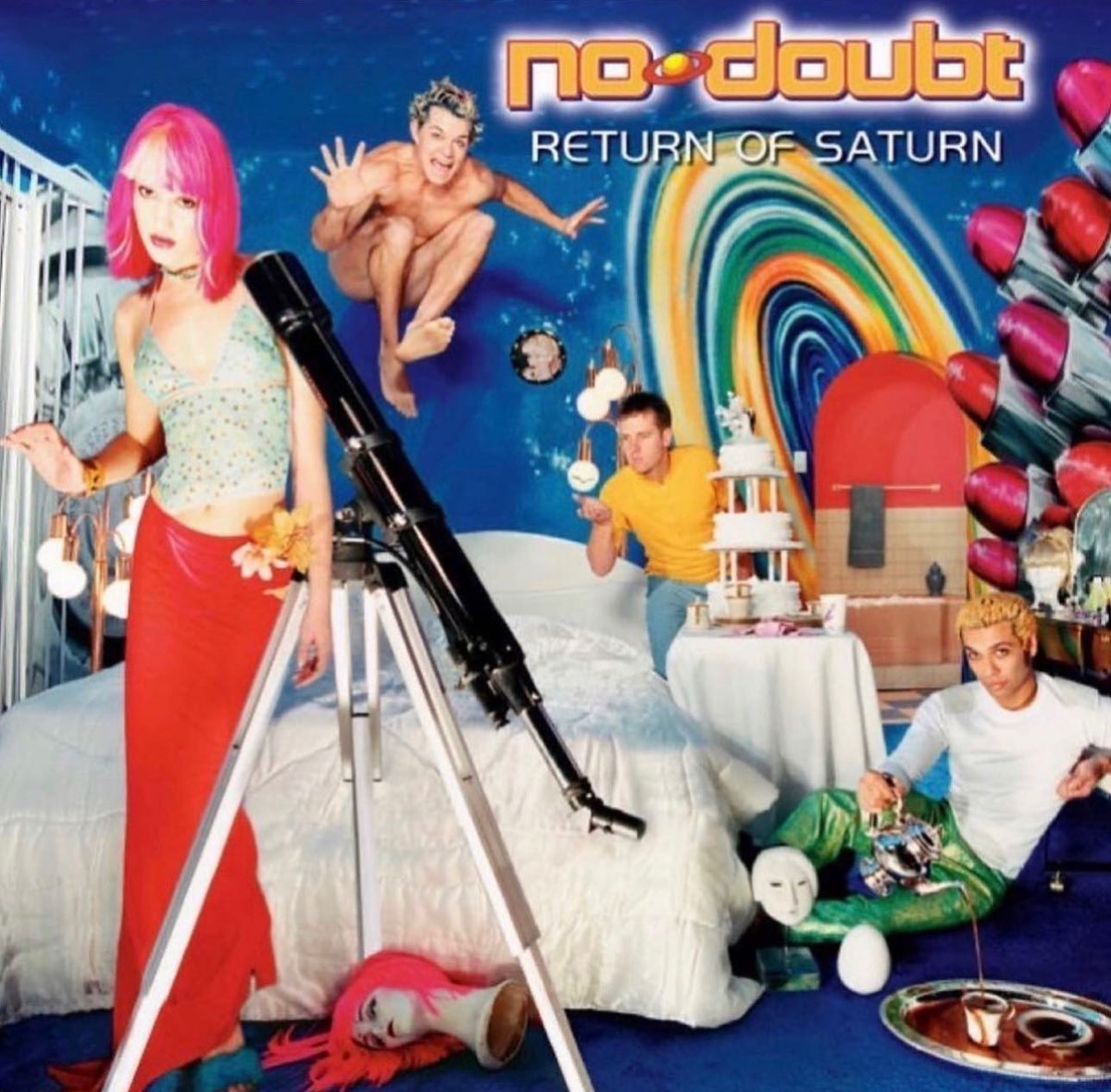 Released on this day in 2000, ‘Return of Saturn’ is the 4th studio album by @NoDoubt. Featuring the singles “New,” “Ex-Girlfriend,” “Simple Kind of Life,” and “Bathwater,” it debuted at #2, and nominated for Best Rock Album Grammy. Happy 24th anniversary!