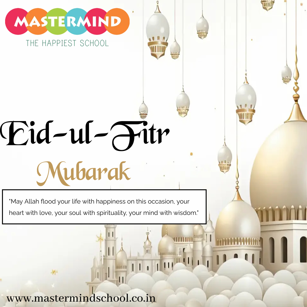 May the light of Eid fill your life with peace and happiness. Eid Mubarak to you and your loved ones!

#EidMubarak #PeaceAndJoy #Blessings #EidCelebration #HeartfeltWishes #FamilyTime #JoyfulMoments #EidGreetings #FestiveVibes #HappinessOverflow #indore #mastermindschool