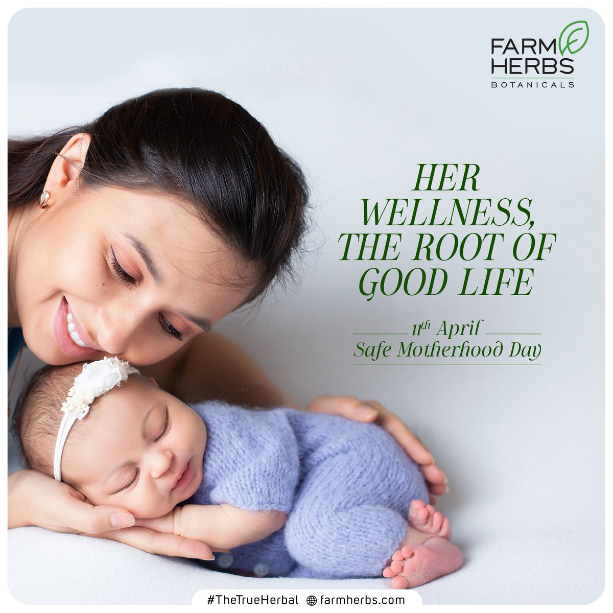 The journey of motherhood is precious beyond words. We believe in Mother Nature's power to give mothers the best.💚
Choose Farmherbs' Baby Products for your little one and experience the goodness of nature.

#Farmherbs  #BeautyandBabyCare  #NationalSafeMotherhoodDay