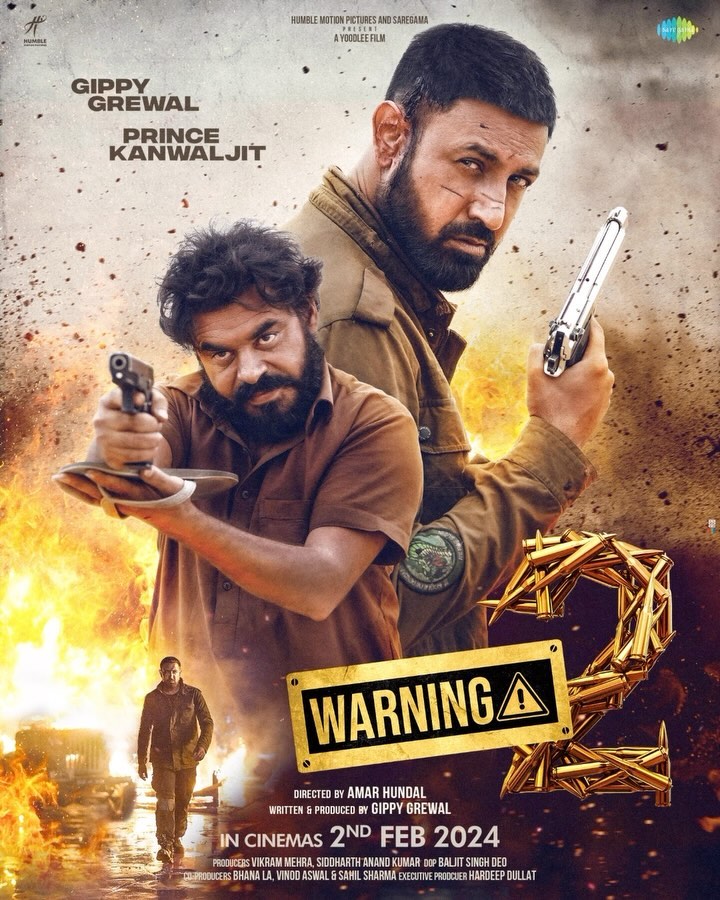 Punjabi film #Warning2 (2024) by #AmarHundal, ft. @GippyGrewal @jasminbhasin @Princekanwalji1  @RahulDevRising #DheerajKumar &  @raghveerboli, now streaming on @ChaupalApp.

@humblemotionpic @Warning_humble @saregamaglobal @YoodleeFilms @sidakumar @VIKME