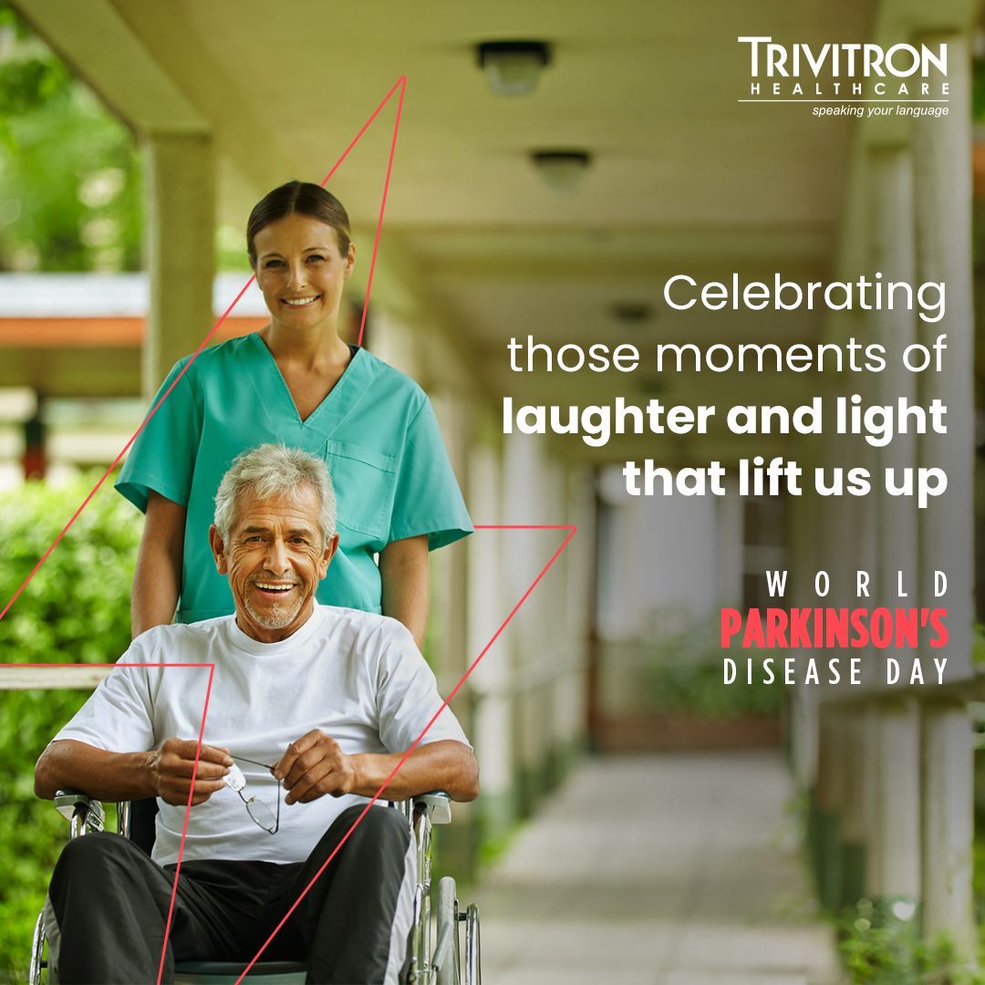 Every smile tells a story of bravery. Let's come together and recognize the power of positivity, endurance and strength this #WorldParkinsonsDay. Here's to moments of happiness and a future of breakthroughs. #ParkinsonsAwareness #WeAreTrivitron #TrivitronHealthCare #Trivitron
