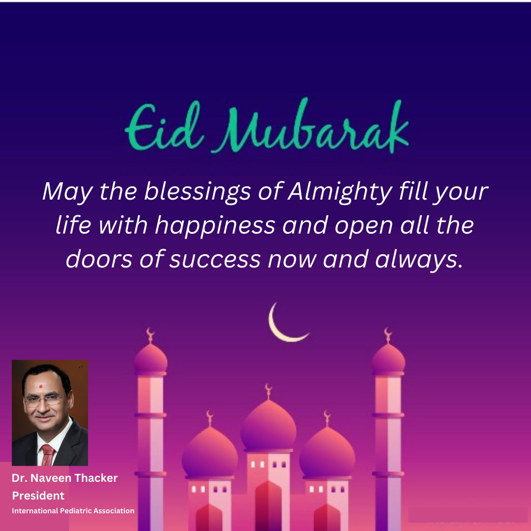 May the blessings of Almighty fill your life with happiness and open all the doors of success now and always.#Eidmubarak2024