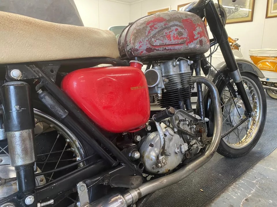 Ad:  1959 Ariel Red Hunter 350cc - 'Last on the road in 1984'
On eBay here -->> ow.ly/yWxM50RcFZk

 #ClassicMotorcycle #MotorcycleRestoration #VintageRide #ClassicBike #MotorcycleForSale