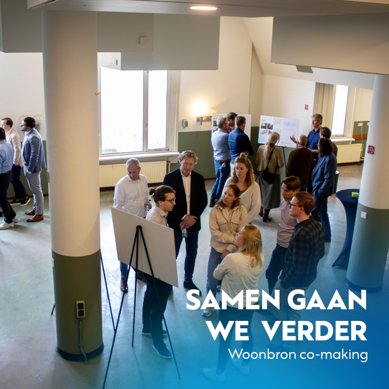 VORMHolding's tweet photo. SAMEN GAAN WE VERDER! 🚀 Dinsdag was op De Kaai de co-makingdag van #Woonbron en de vijf co-makers. #Samenwerking &amp; #teambuilding, daar ging het om!  De allereerste AOK is ook getekend. Met deze samenwerking van partijen gaan we bewoners nog sneller helpen aan een beter thuis. https://t.co/8Va1kNNcet