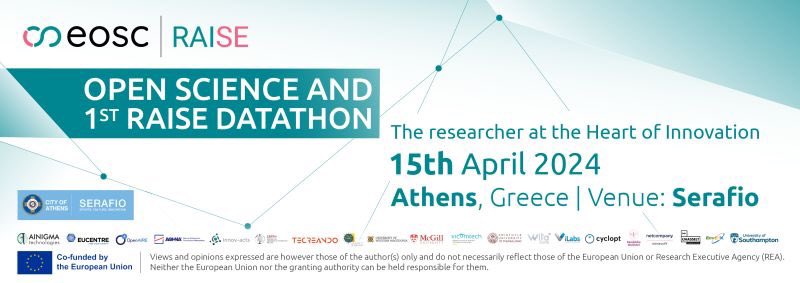 Attention: The 1st RAISE #Datathon is arriving on the 15th of April 2024, 10:30-15:30 at the Serafeio Athletic & Community Complex in #Athens, Greece. Learn everything around #innovation, access exclusive #closedatasets, and aim for #publication. Virtual Datathon continues…