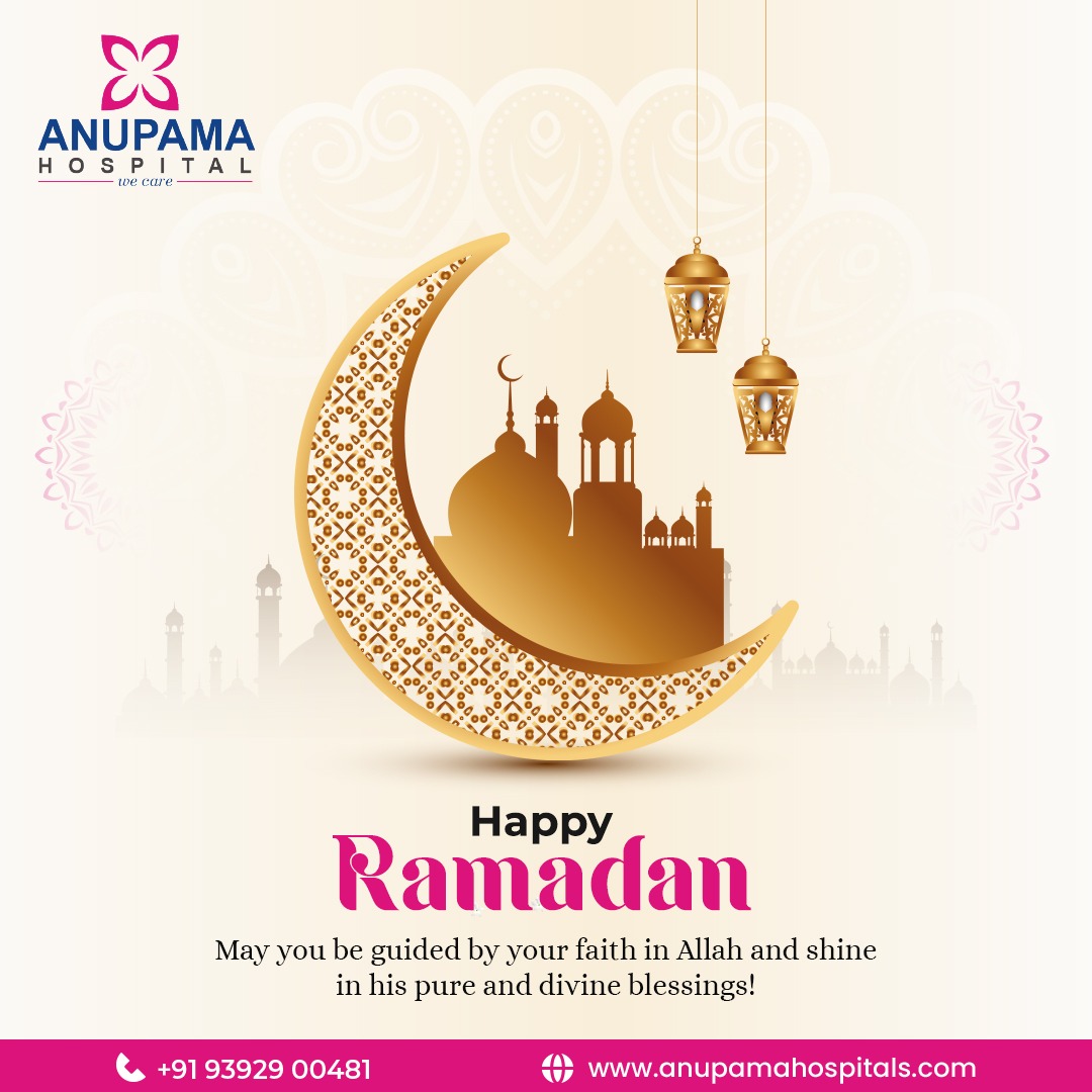 I wish you a very happy Ramadan. May Allah fill your life with love, blessings, and forgiveness. Ramadan Mubarak!!  

 #ramadan #ramadan2024 #eidmubarak #islam #muslim #allah #ramadhan #islamic #muslimah #ramadankareem #eid  #anupamahospitals