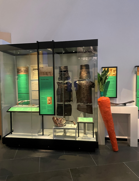 Guess who visited the museum? Hint: he's a Melbourne icon