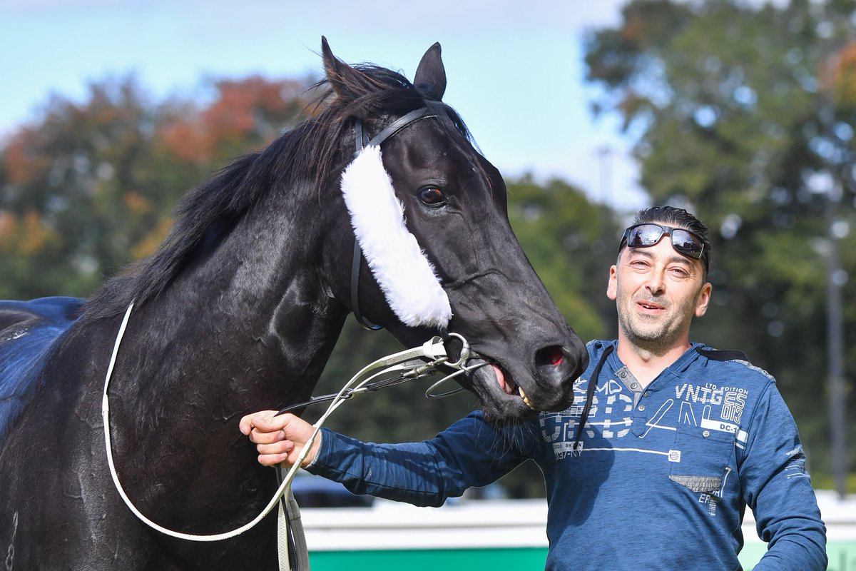 'Patience has paid off.' Local trainer, Matthew Fsadni who only one horse in work, secures his second career win today as Barnage stormed home at Kyneton. #OurRacing #CountryRacing