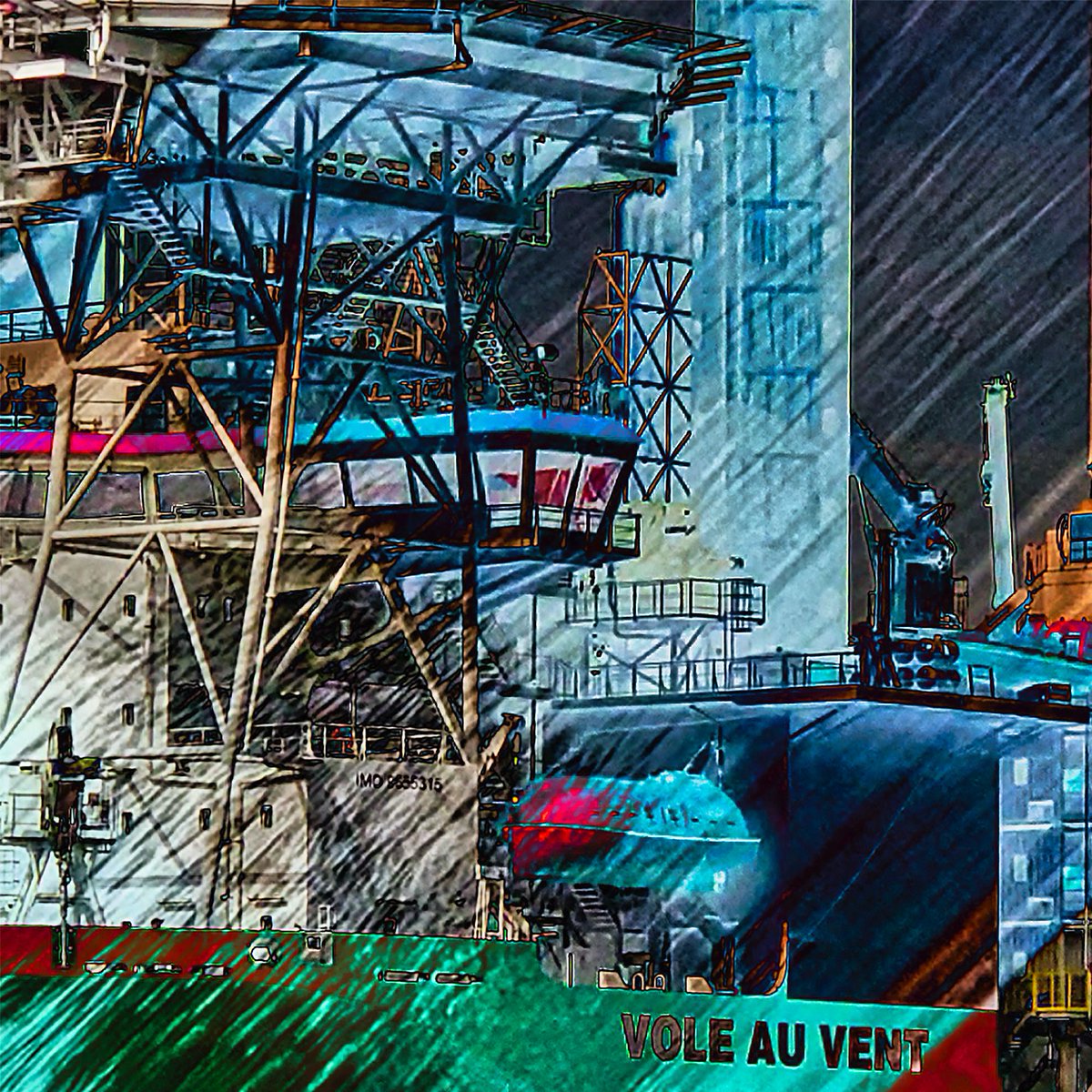 Compressed Inception - 2024
Limited Edition

Digitally remixing the imagery into a film and then manipulating frames from the video, creates some interesting compositions.

This is from the #voleauvent the #jandenul ship photograph.

#DigitalArt #NorthEastArtist #BlythArts