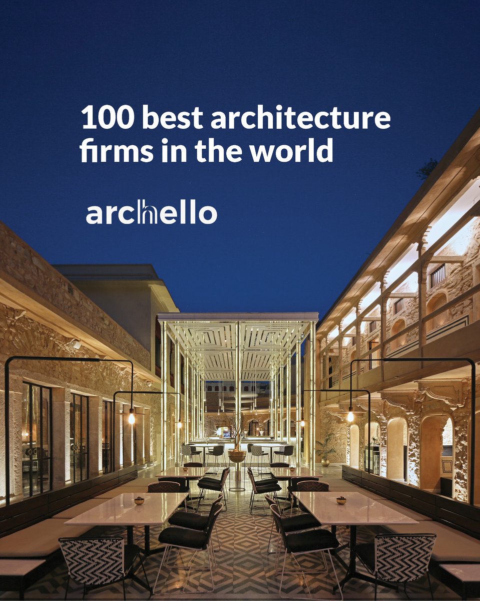 studiolotus_in's tweet photo. Congratulations to our brilliant team, clients, and collaborators as Studio Lotus gets ranked among the world's top 100 architecture firms by leading global design news platform Archello.
#StudioLotus #Top100Architects #IndianDesigners #IndianArchitects #ConsciousDesign https://t.co/31BPmvy9ZL