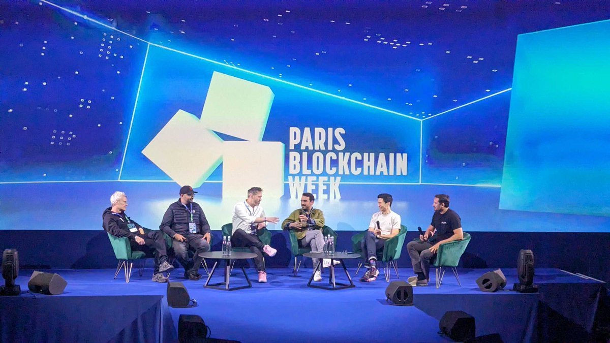 @ParisBlockWeek is a vibe in and of itself 🔥 Were you part of this exciting week? Our very own @ysiu & @viewfromhk attended #ParisBlockchainWeek to discuss the prospects of #web3 gaming and the future of the industry. #PBW2024