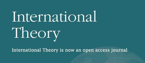 #OpenAccess - International Theory - Volume 16 - Issue 1 - cup.org/3xtKrtW A Journal of International Politics, Law and Philosophy