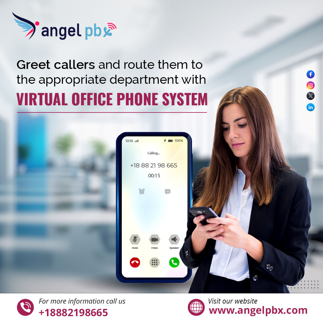 angel_pbx's tweet image. Create a polished first impression with our Virtual Office Phone system!👨‍💻🚀 Greet callers professionally and route them to the appropriate department with ease.

#VirtualOfficePhonesystem #callmanagement #AngelPBX #HostedPBX #Telephony #Callcenterservices #HostedPBXsolutions