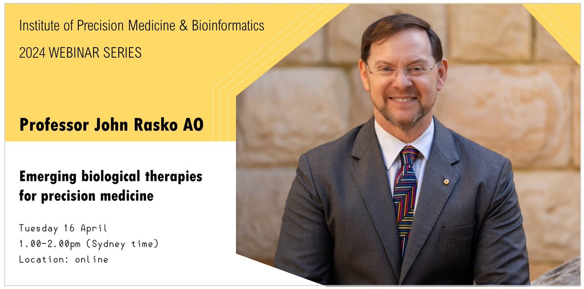 Institute of Precision Medicine & Bioinformatics tweet media