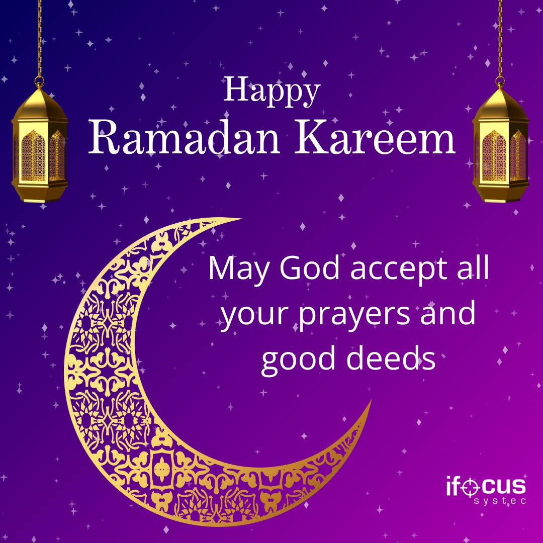 Wishing you a Ramadan filled with joy, peace, and countless blessings

#ifocussystec #ramzan #eid #eidmubarak #ramadankareem #digitaltransformation #digitalengineering #dataengineering #qualityengineering #productengineering #healthcarrequalityengineering