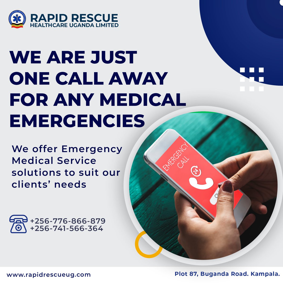 As you take very insightful Health tips from @drkasenene remember we are just a call away incase of any health emergencies during your gym, jogging or if you need an ambulance ride for a medical checkup or hospital transfer. We've got you!! #healthylifestye