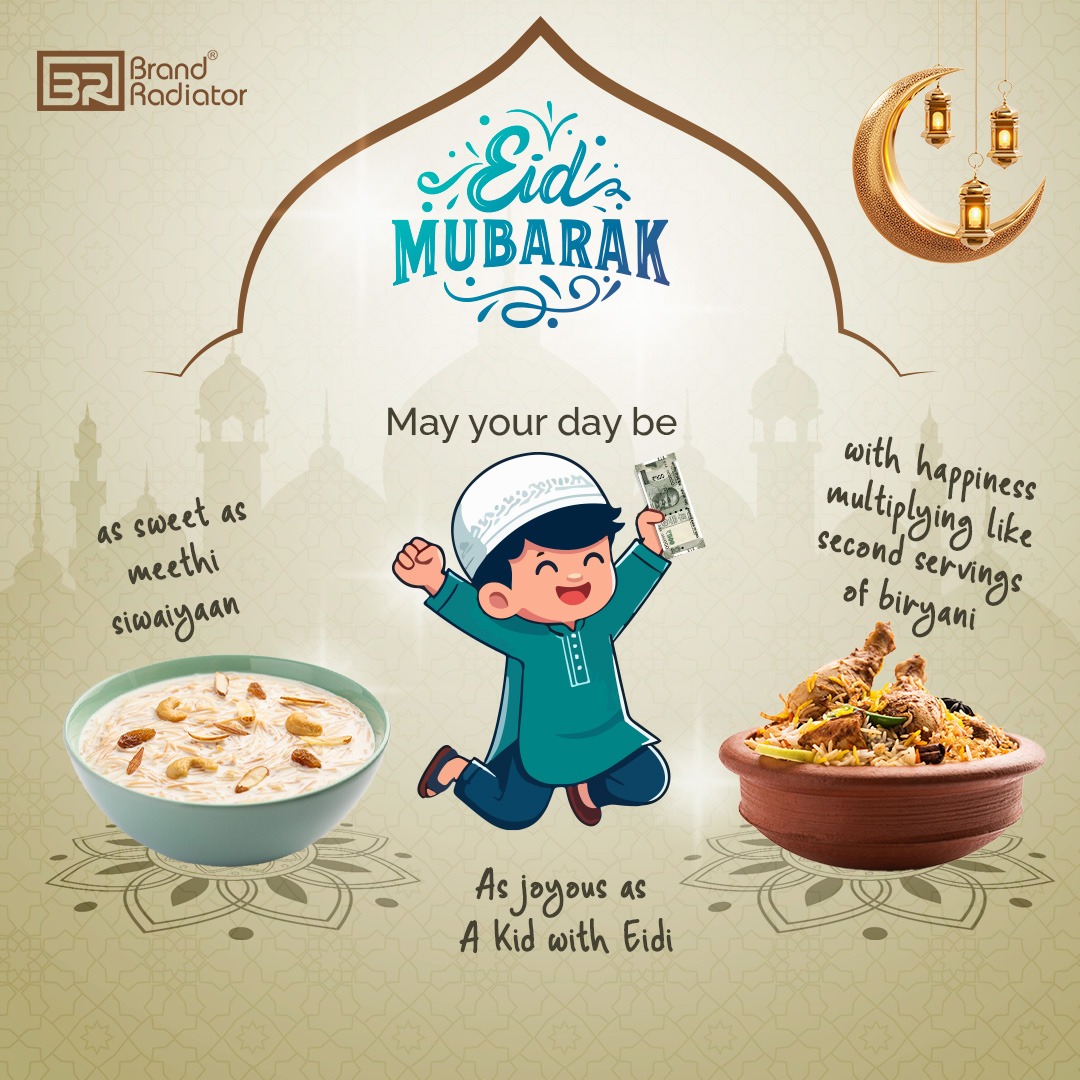 Eid Mubarak from the Radiator family - where every celebration is as warm and vibrant as our radiators! 📷 #brandradiator #togetherwewin #eidmubarak #biriyani