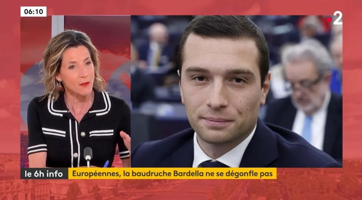 .@franceinfo : les égouts du journalisme financés avec nos impôts ! 🛑 STOP : insulter des millions de Français et @J_Bardella, le président du premier parti d’opposition, n’est en aucun cas une ligne éditoriale, c’est une prise de position politique.