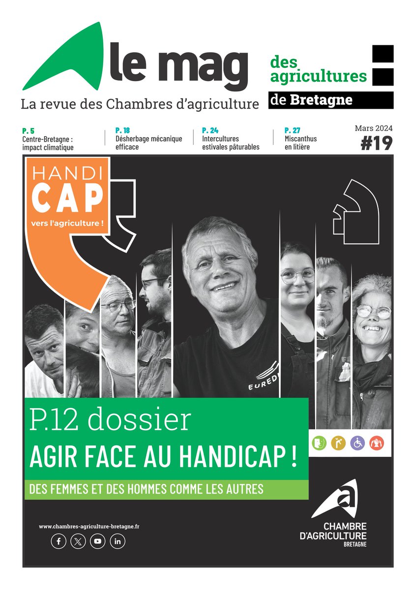 📢 Ce mois-ci dans le Mag 19 ➡️ Comprendre les évolutions climatiques de notre région ➡️L'agroclimatologue Serge Zaka, partage son expertise et ses recommandations pour une adaptation efficace aux nouveaux défis climatiques. A lire dès à présent 👉 tinyurl.com/yntmwt66