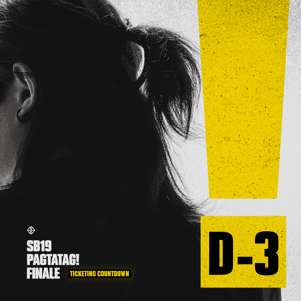 ⚠️ [D-3] PAGTATAG! FINALE TICKETING

May 18-19, 2024 | 7PM
Araneta Coliseum

📢 Tickets available starting April 14, (SUN), 12PM PHT via TicketNet Outlets Nationwide or through ticketnet.com.ph

#SB19 #PAGTATAG #SB19PAGTATAG #PAGTATAGWorldTour #PAGTATAGFINALE